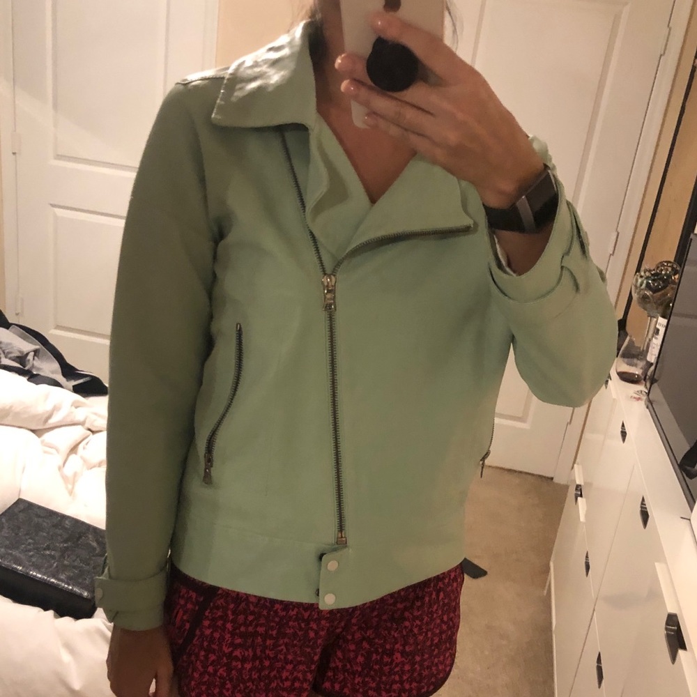 Blue J Brand Leather Jacket